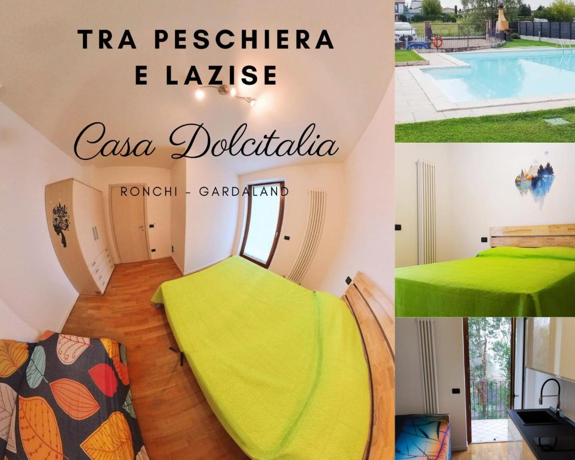 Casa Dolcitalia A Gardaland Con Piscina Apartment Ronchi  Luaran gambar